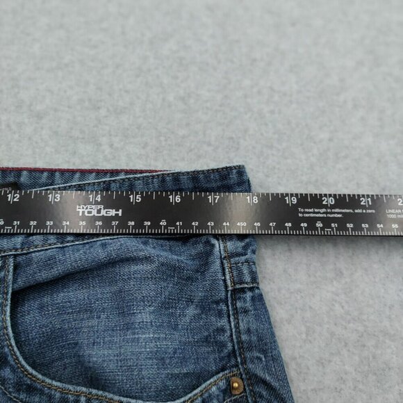 NXP Northern Explosion Jack Tapered Point Zero Distressed Jeans 38x31 - Picture 16 of 16